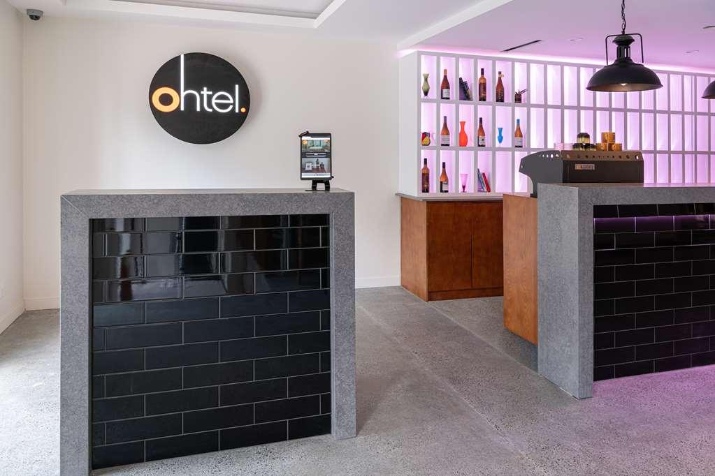 Hotel Ohtel Auckland Interior foto Ohtel reception