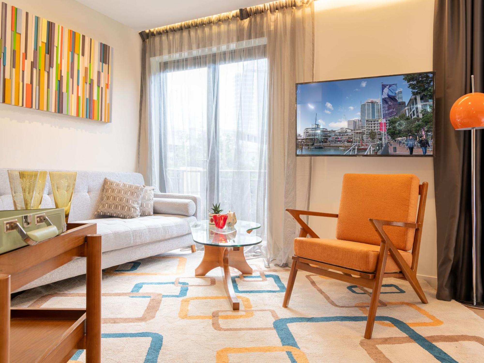 Hotel Ohtel Auckland Exterior foto Living room
