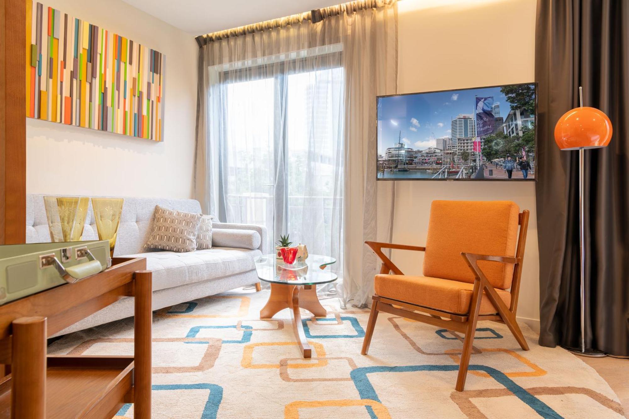 Hotel Ohtel Auckland Exterior foto Living room