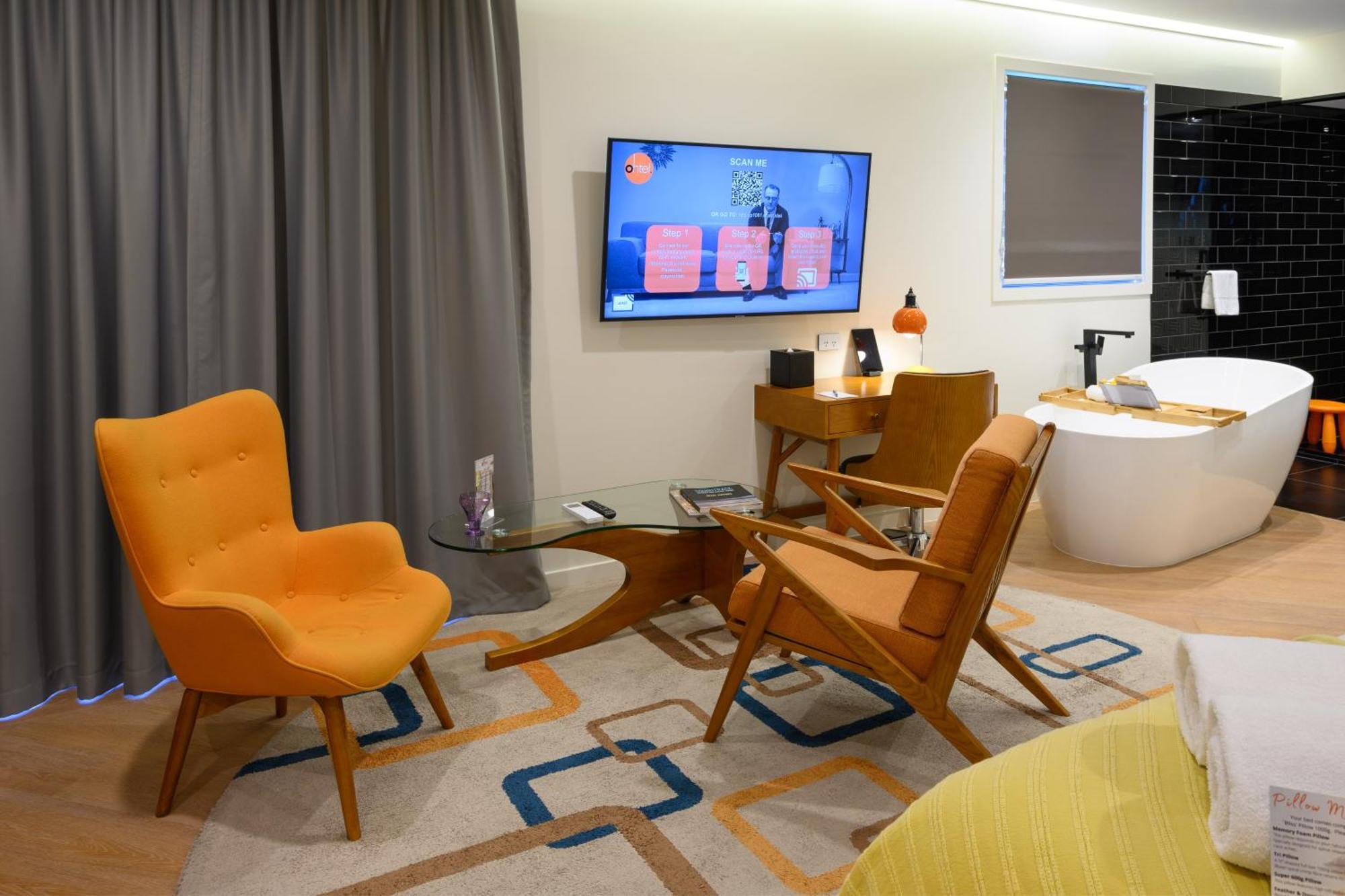 Hotel Ohtel Auckland Exterior foto A room at the hotel