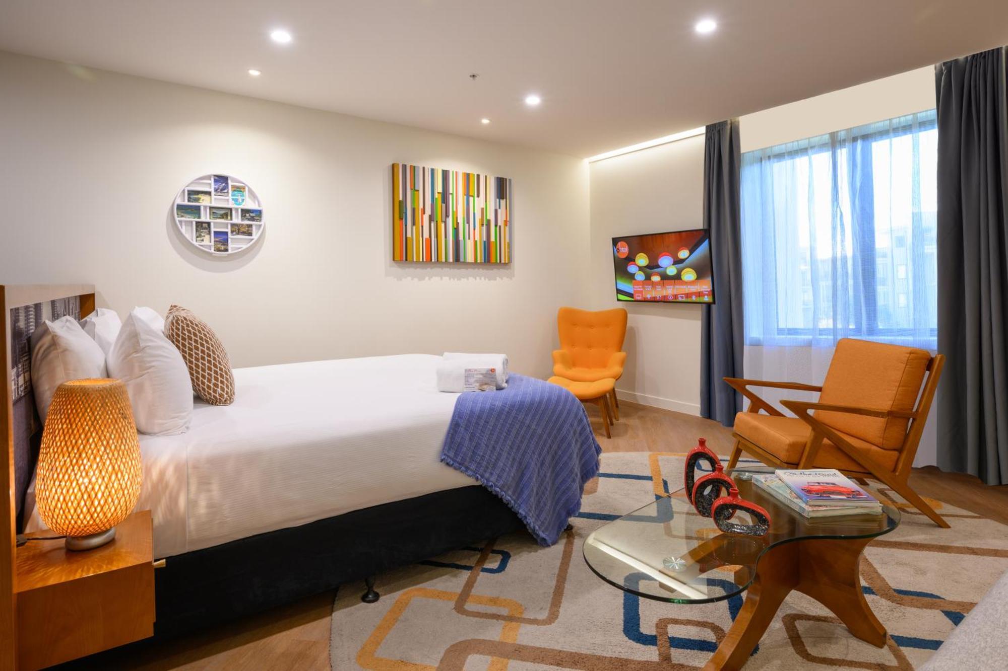 Hotel Ohtel Auckland Exterior foto A room at the hotel